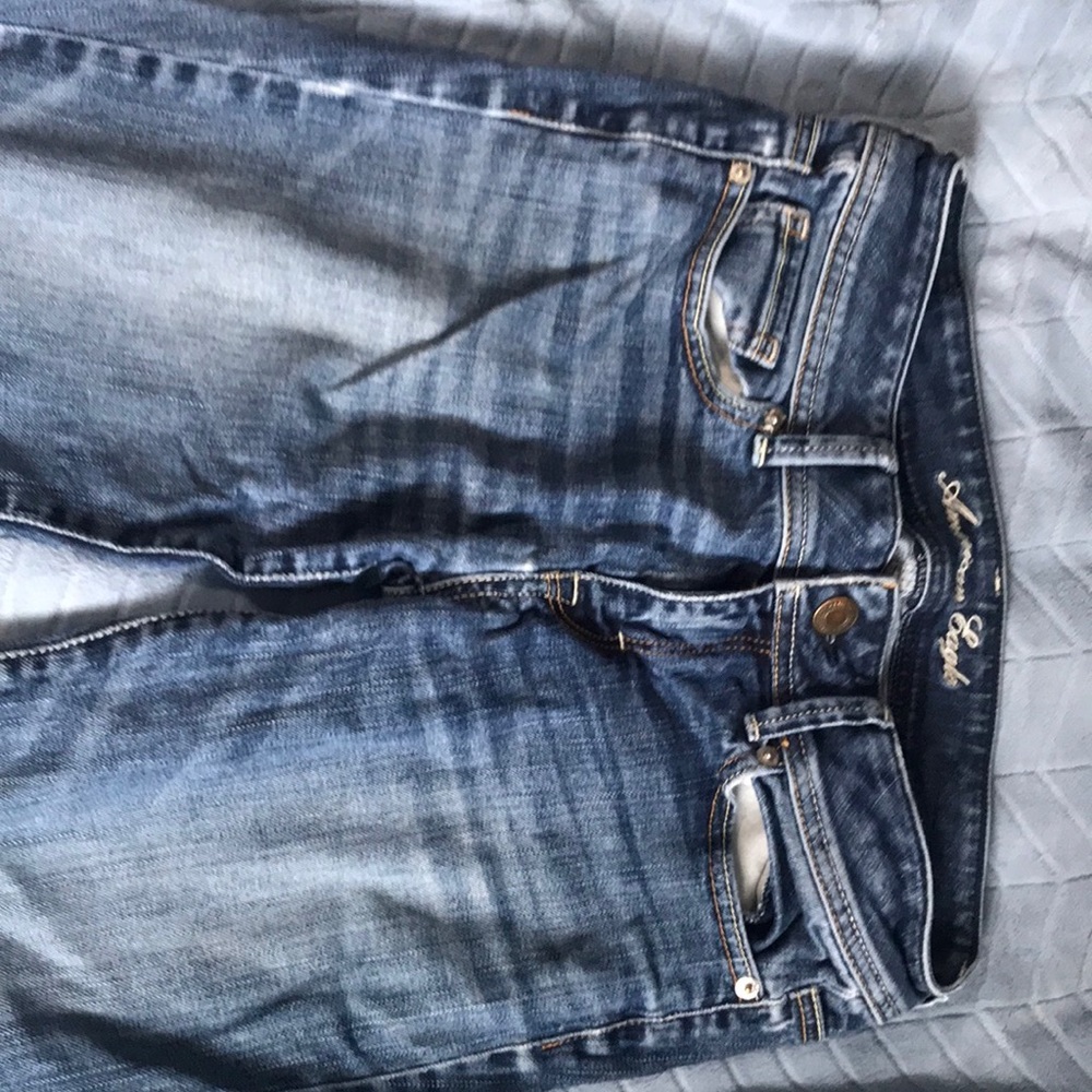 American Eagle Stretch Mom Jeans, Size 4 Short